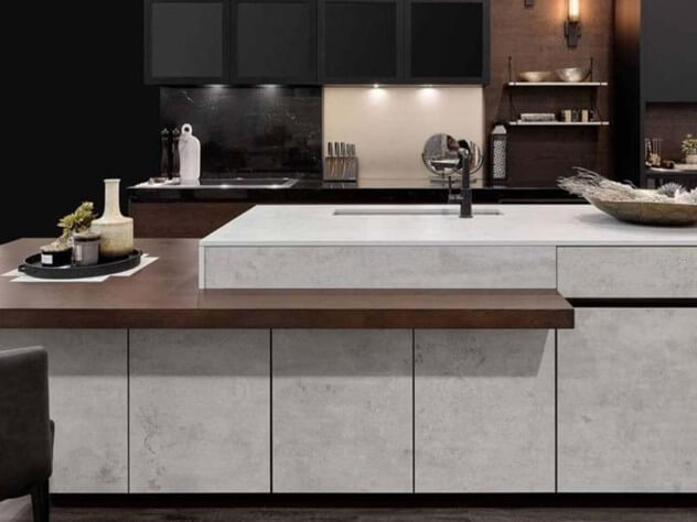 صفحه نمایش HPL در ساخت کابینت آشپزخانه در تهران